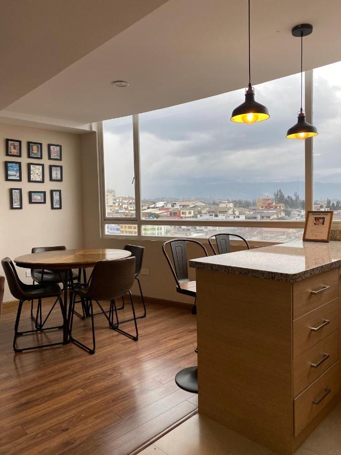 Wanderlot - Departamento Leganza - Penthouse Lujoso Apartment Riobamba Luaran gambar