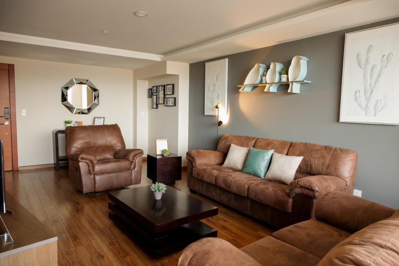 Wanderlot - Departamento Leganza - Penthouse Lujoso Apartment Riobamba Luaran gambar