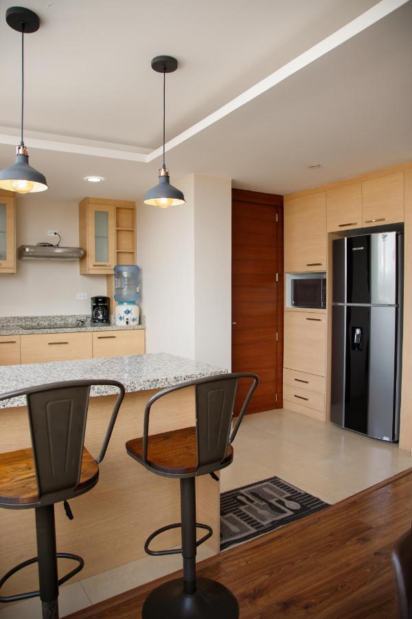 Wanderlot - Departamento Leganza - Penthouse Lujoso Apartment Riobamba Luaran gambar