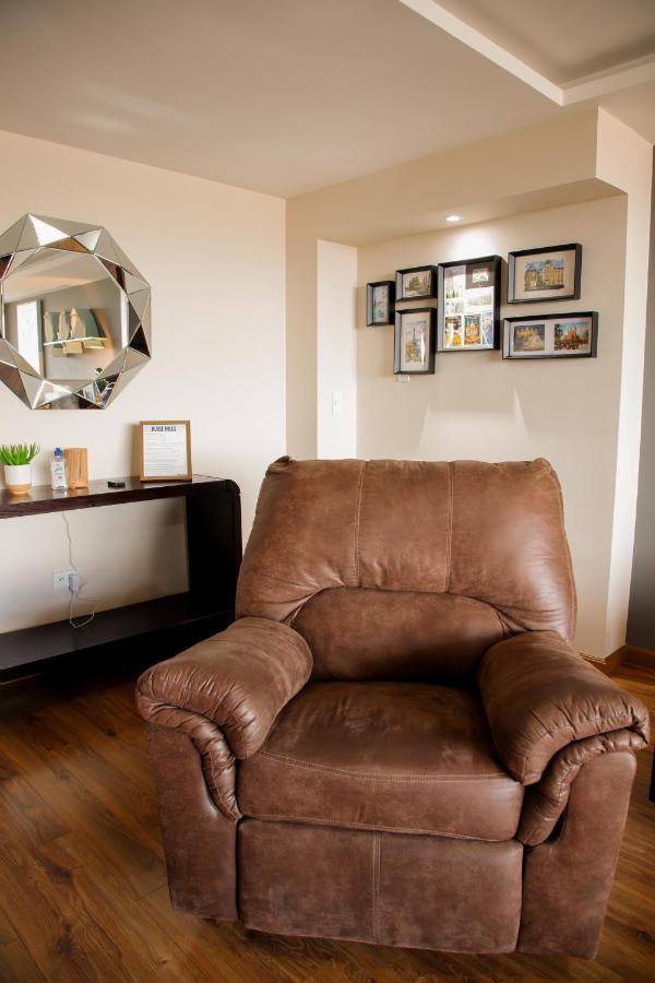 Wanderlot - Departamento Leganza - Penthouse Lujoso Apartment Riobamba Luaran gambar