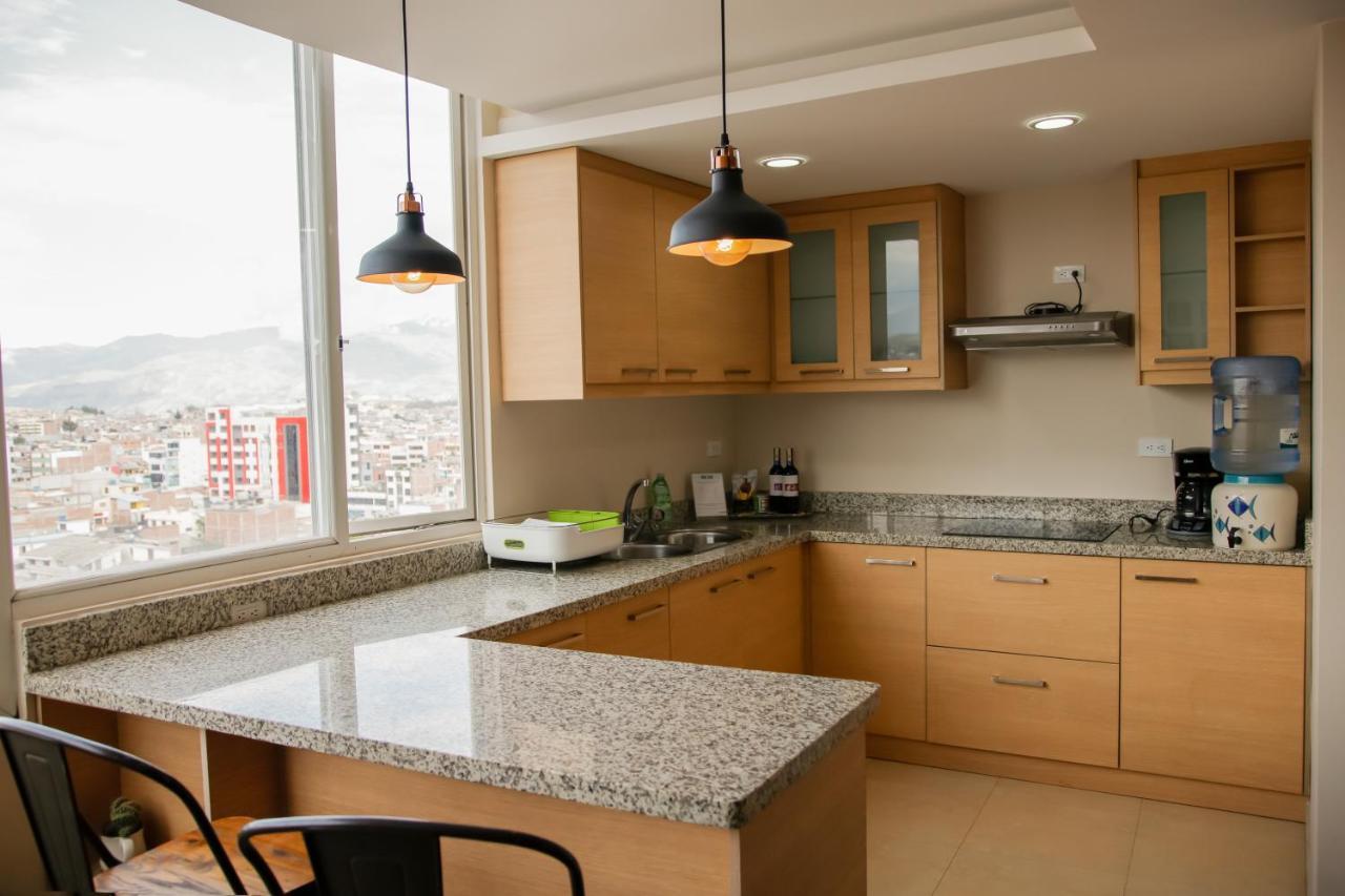 Wanderlot - Departamento Leganza - Penthouse Lujoso Apartment Riobamba Luaran gambar